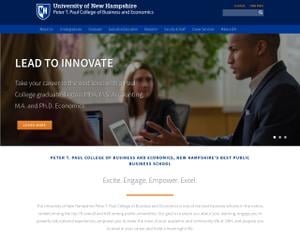 University of New Hampshire MBA from NH University of New Hampshire MBA from NH