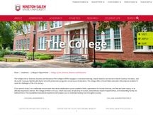 Winston-Salem State University College of Arts, Sciences, Business and Education Faculty of Business at Winston-Salem State University MBA Program in Winston-Salem, NC Winston-Salem State University College of Arts, Sciences, Business and Education Faculty of Business at Winston-Salem State University MBA Program in Winston-Salem, NC