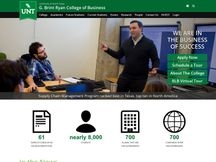 G. Brint Ryan College of Business at University of North Texas MBA Program in Denton, TX G. Brint Ryan College of Business at University of North Texas MBA Program in Denton, TX